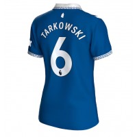 Everton James Tarkowski #6 Replica Home Shirt Ladies 2023-24 Short Sleeve